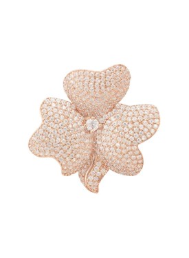 Novus Orbis - Flower Cocktail Ring in Rosegold